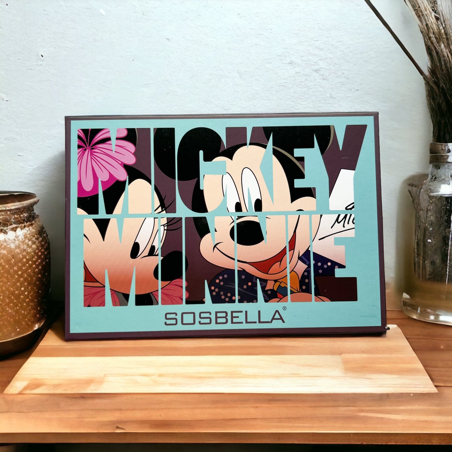 Mickey Minnie Glitter Palette Sos Bella