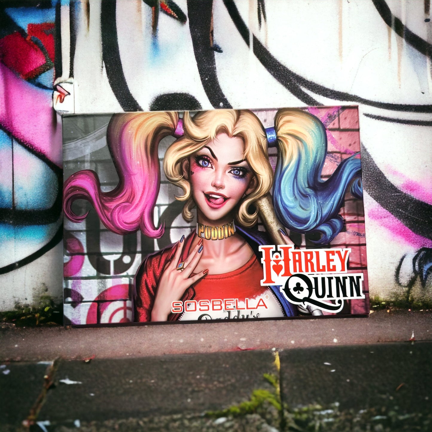 Harley Quinn Glitter Palette Sos Bella