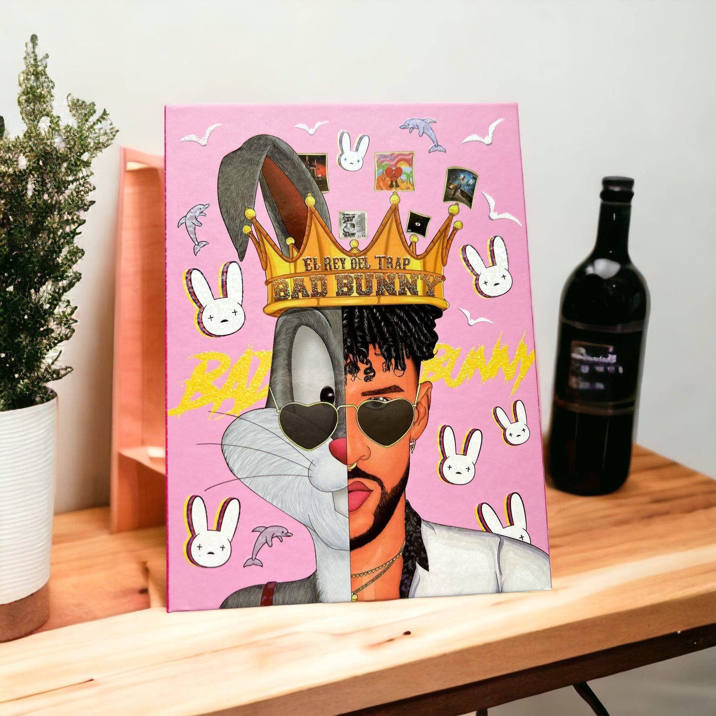 El Rey del Trap Bad Bunny Book Palette
