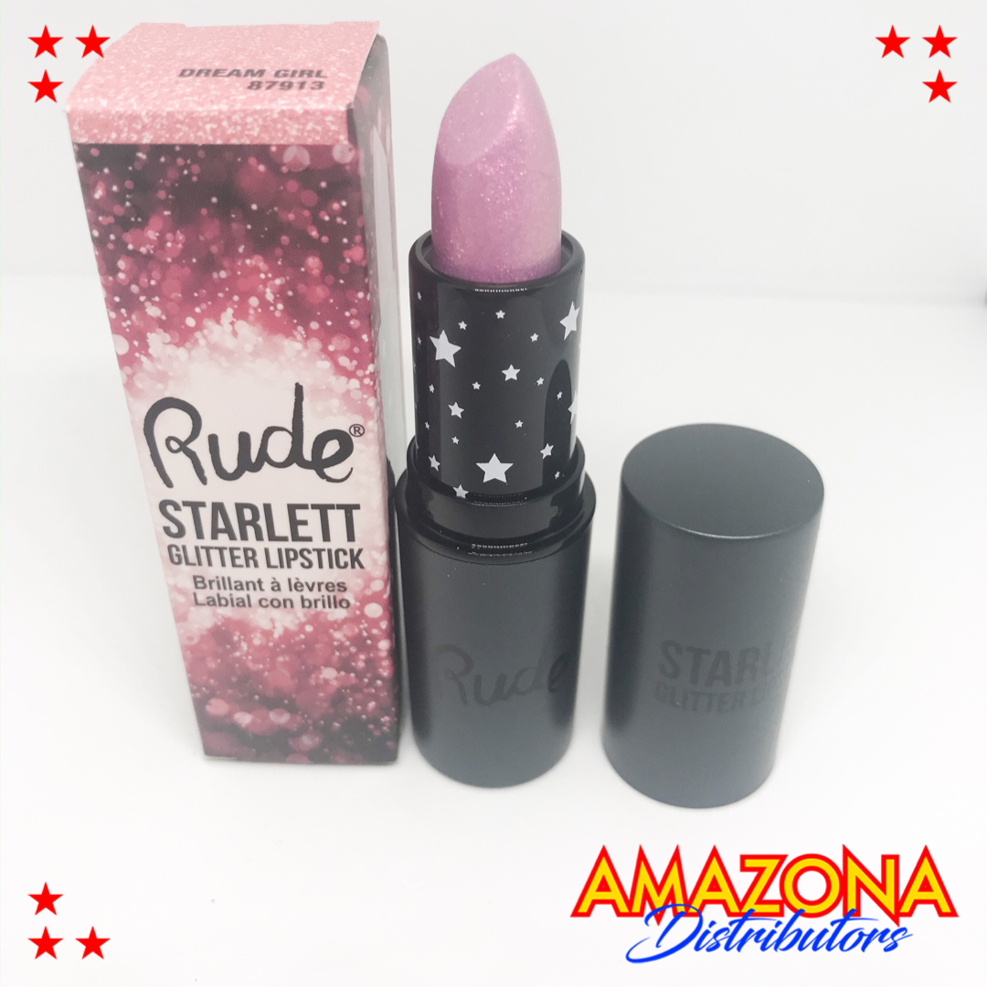 Starlett Glitter Lipstick Rude