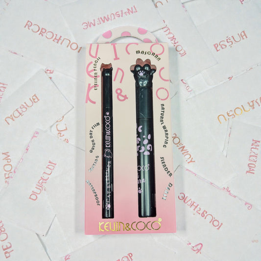 Cat Eyeliner & Mascara Set