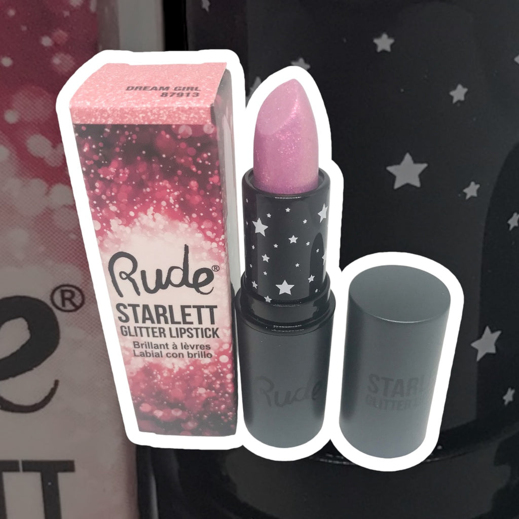 Starlett Glitter Lipstick Rude