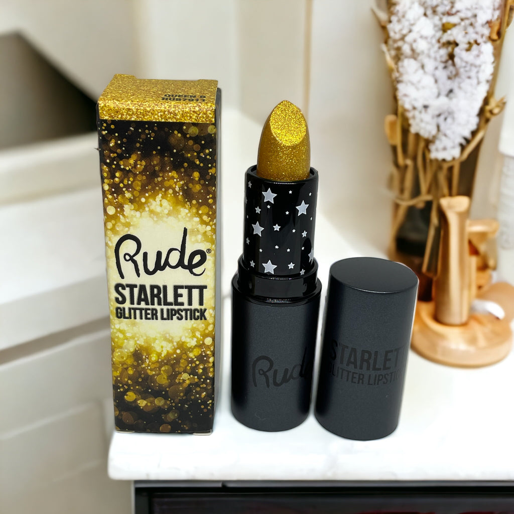 Starlett Glitter Lipstick Rude