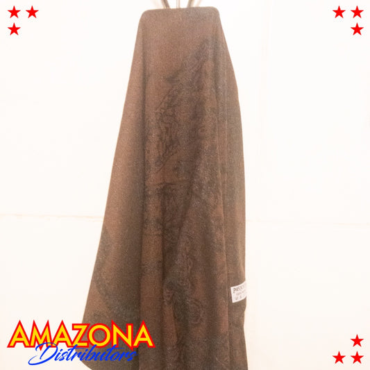 Pashmina Marron/Negra